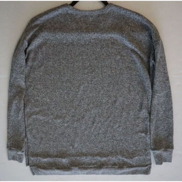 Free People Beach OB1083246 Womens Sz S Gray Heather L/S Cotton Pullover Sweater - Picture 8 of 8